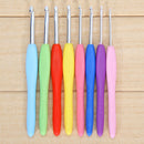 1 Set Crochet Hook Needles Knitting Kit Meshes Knitting Crafts Weaving Case Agony