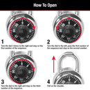 Lock Directional Padlock Turntable Combination Lock Combination Password