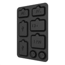 8/Set Game Console Dust Plug for NS OLED USB AC LAN HDMI-Compatible Cover Newly