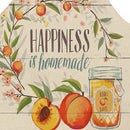 Happiness Kitchen Linen Apron Waterproof Home Cleaning Bib for Women Men Cook