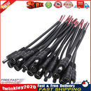 10pcs 5.5x2.1 DC Male/Female Plug Cable Connector for LED Strip Light (B) Newly