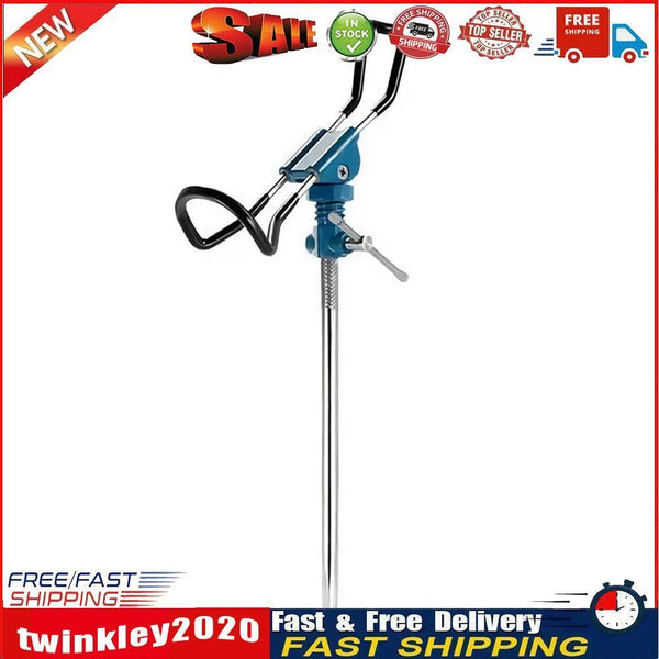 Fishing Rods Holder 360 Rotation Adjustable Turret Fishing Pole Bracket Newly