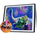 5D DIY Diamond Painting Kits Full Round Drill Elephant Animal Art (A5276)