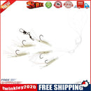 5pcs/set Artificial Soft Rigs Sea Carp Fishing Lure Luminous Shrimp Bait
