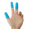 Matefield Anti-Slip Hot Glue Gun Fingerguard Silicone Finger Guard, Blue