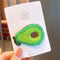 Wool Knitting Hair Clips Cute Fruit Barrettes Bangs Clips Sweet Hairpins