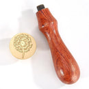 Wax Seal Stamp Plant Printed Fire Painting Stamping DIY Envelopes (C121) Newly
