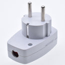 EU Plug 2Pin Receptacle Connector Power Swtich Plug Adapter Power Plug