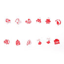 Santa Claus Decorations Seal Xmas  Stamps Cartoon Stamper Christmas Signet