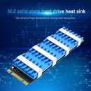 M.2 SSD Heatsink Cooler Thermal Pads for NGFF PCIE NVME Radiator (Blue) Newly