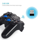 2.4G Wireless Gaming Controller USB Receiver Joystick (With stand Black) Newly