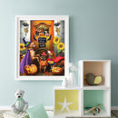 Halloween Golden Retriever Dog Cat Oil Paint By Numbers Kit 40x50cm (B1593)