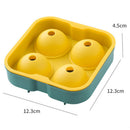 DIY Round Ice Ball Ice Tray Silicone Cocktail Bar Party Kitchen Molds (A) Newly