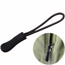1pcs Schwarz Reißverschlußanhänger Puller Kabel Reißverschlusszipper, I3O4 M1G7