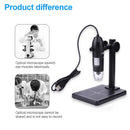 1600X USB Digital Microscope with Stand 8LED 2MP Zoom Electric Microscopes Newly