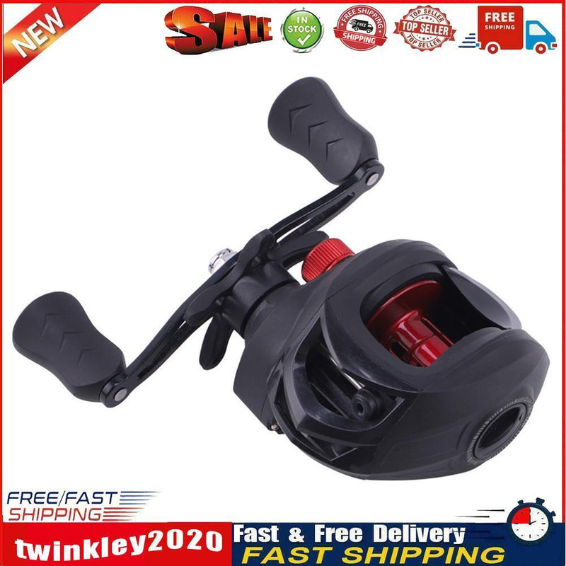 Baitcasting Reel 19+1BB 7.2/1 Gear Ratio 8kg Max Drag Wheel Pesca (Left) Newly