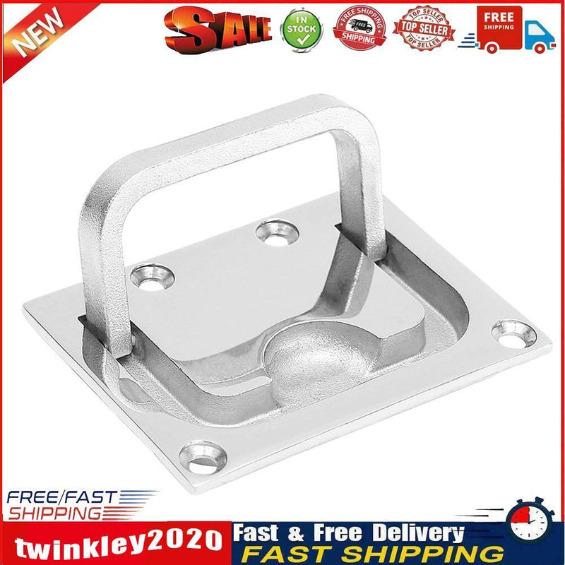 Marine Deck Hatch Cover Flush Pull Lift Handle Ring Boat Yacht Hardware Newly
