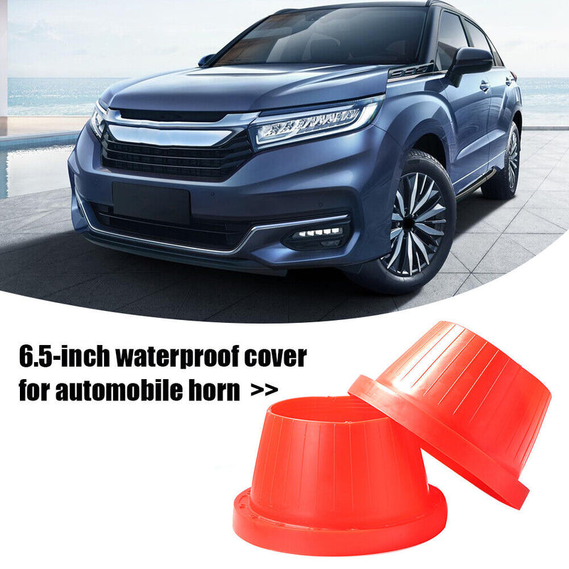 1 Pair 6.5 inch Car Door Audio Speaker Protection Pad Waterproof Cover