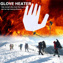 Heated Five-Finger Gloves Sheet Outdoor Cycling Hand Warmer Pad (No Switch)