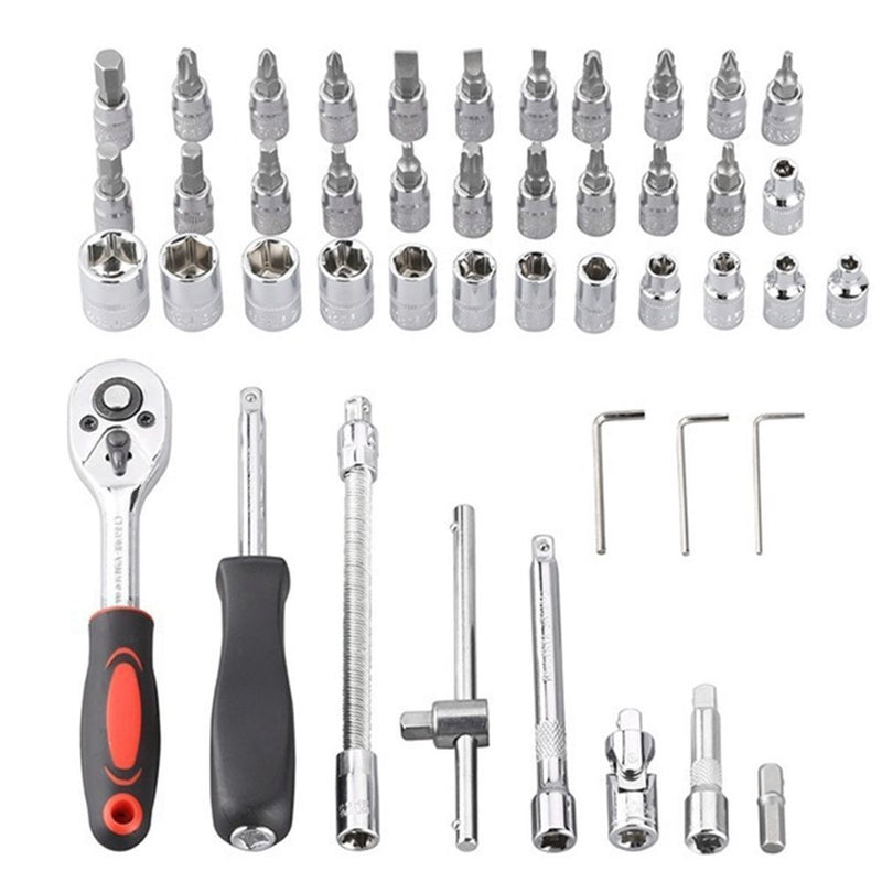 Driver Ratchet Torx 1/4-Inch Metric Drive Socket Wrench Set Screwdriver Socket