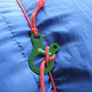 EDC 3 Holes Tent Windproof Fixing Ferrule Portable Awning Rope Adjustment Buc