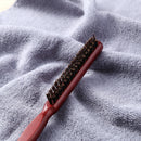 1pc Barber Pig Bristles Hair Comb Rat Tail Hairbrush Household Salon Dyeing Tool
