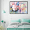 50x40cm Flower Cluster DIY Paint By Numbers Set Canvas Oil Painting No Frame