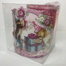 Punch Studio Happy Birthday Cat Party Hats Crowns Victorian Whimsical Music 12pc