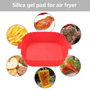Silicone Air Fryers Oven Baking Tray Temperature Resistant for Home Kitchen T