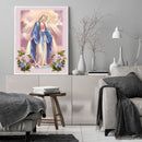 11CT Printed Full Cross Stitch DIY God Mother Hand Painting Living Room Decor