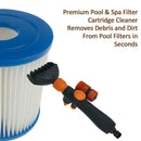 PVC Handheld Filter Cleaning Brush Home Bathtub Pond Pool Filter Cleaner Co
