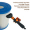 PVC Handheld Filter Cleaning Brush Home Bathtub Pond Pool Filter Cleaner Co