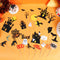 Wedding Halloween Style Cake Topper Set Cupcake Decor Baking Decoration