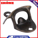 1pcs Creative Sale Wall Mounted Opener Opener Metal Bottle Opener Tool