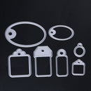 10 PCS Labels Hollow Out Template DIY Cutting Dies Album Decor Paper PTSP
