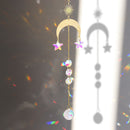 Crystal  Star Moon Sun Hanging Metal Pendant Home Decor (34)