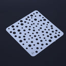 Spray Plate DIY Draw Tool Photo Album Tools for Kids Theme Hollow Ruler