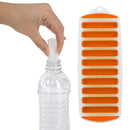 10 Holes Silicone DIY Ice Cube Moulds Long Thumb Bar Mold (Mustard Yellow) Newly