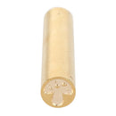 Retro Cylindrical Seal Wax Brass Envelope Seal Stamp Customs Accessory (B) Newly