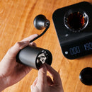 Stainless Steel Burr Manual Coffee Grinder Coffee Bean Mill Adjustable Setting