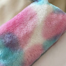 Animal Underarm Bag Women Mini Plush Shoulder Handbags Purse (14 Tie Dye)