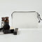 Double Zipper Transparent Toiletry Bags Wash Bag Cosmetic Pouch Makeup Bag
