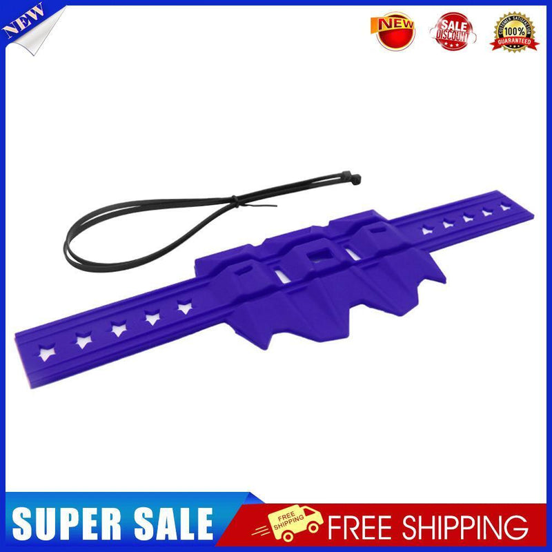 Universal Silicone Motorcycle Silencer Round Oval Exhaust Protector (Green)