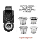 Capsule Adapters Compatible Reusable Coffeeware Pod 2 Part For Coffee G2E4