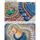 5D DIY Special Shaped Diamond Painting Religion Cross Stitch Embroidery Kit