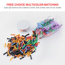 50pcs Aluminum Bike Bicycle Brake Shifter Inner Cable Wire Tips Crimps End