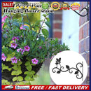 Iron Wall Hanging Flowers Pot Basket Potted Storage Holder Home Balcony Decor