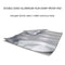 Moisture-proof Aluminum Foil Camping Mattress Sleeping Hiking Picnic Beach