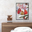DIY Hand Painted Paint By Numbers Oil Canvas Pictures Cottage Birds Ornament Kit
