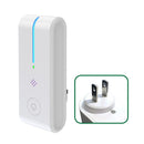 Portable Air Purifier Negative Ion Air Freshener Dust Cleaner (White US)